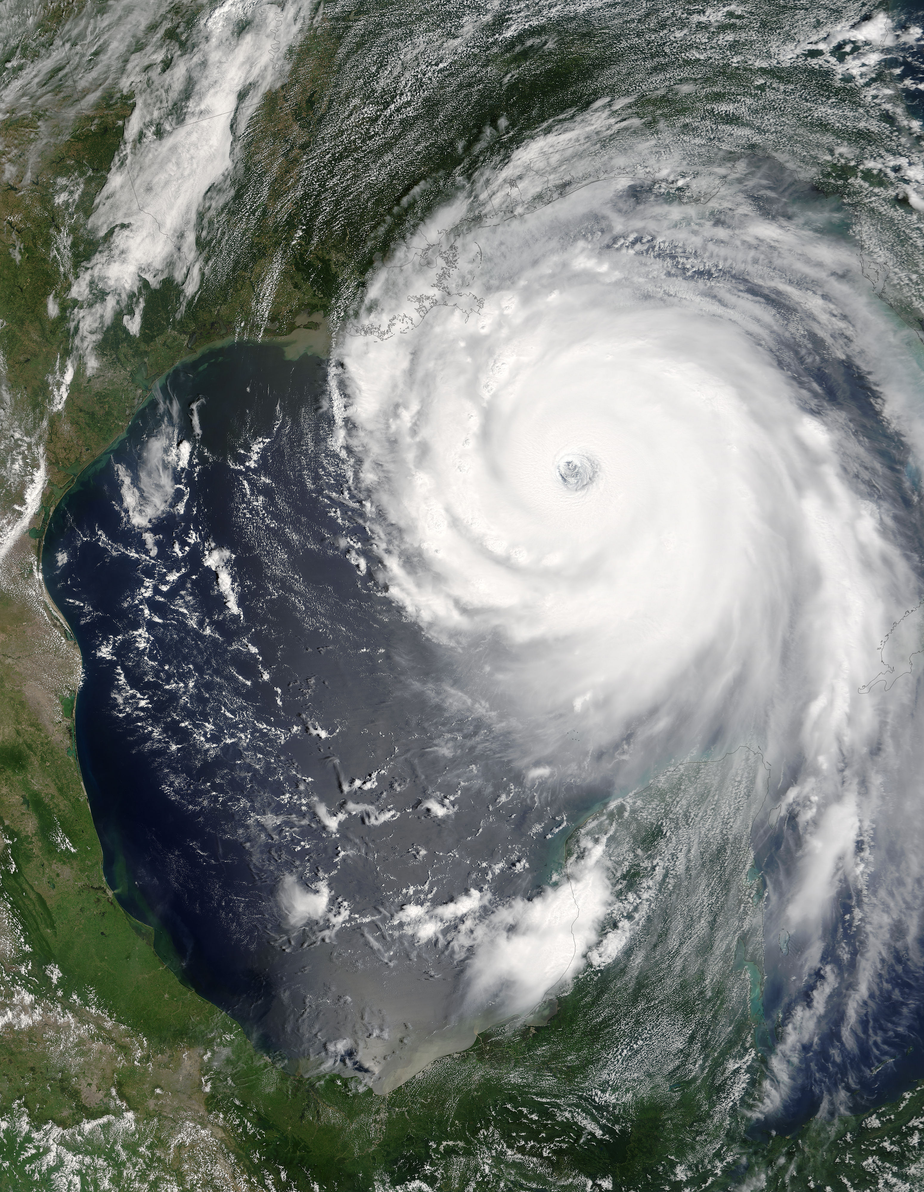 Hurricane Katrina (12L) approaching the Gulf Coast - related image preview