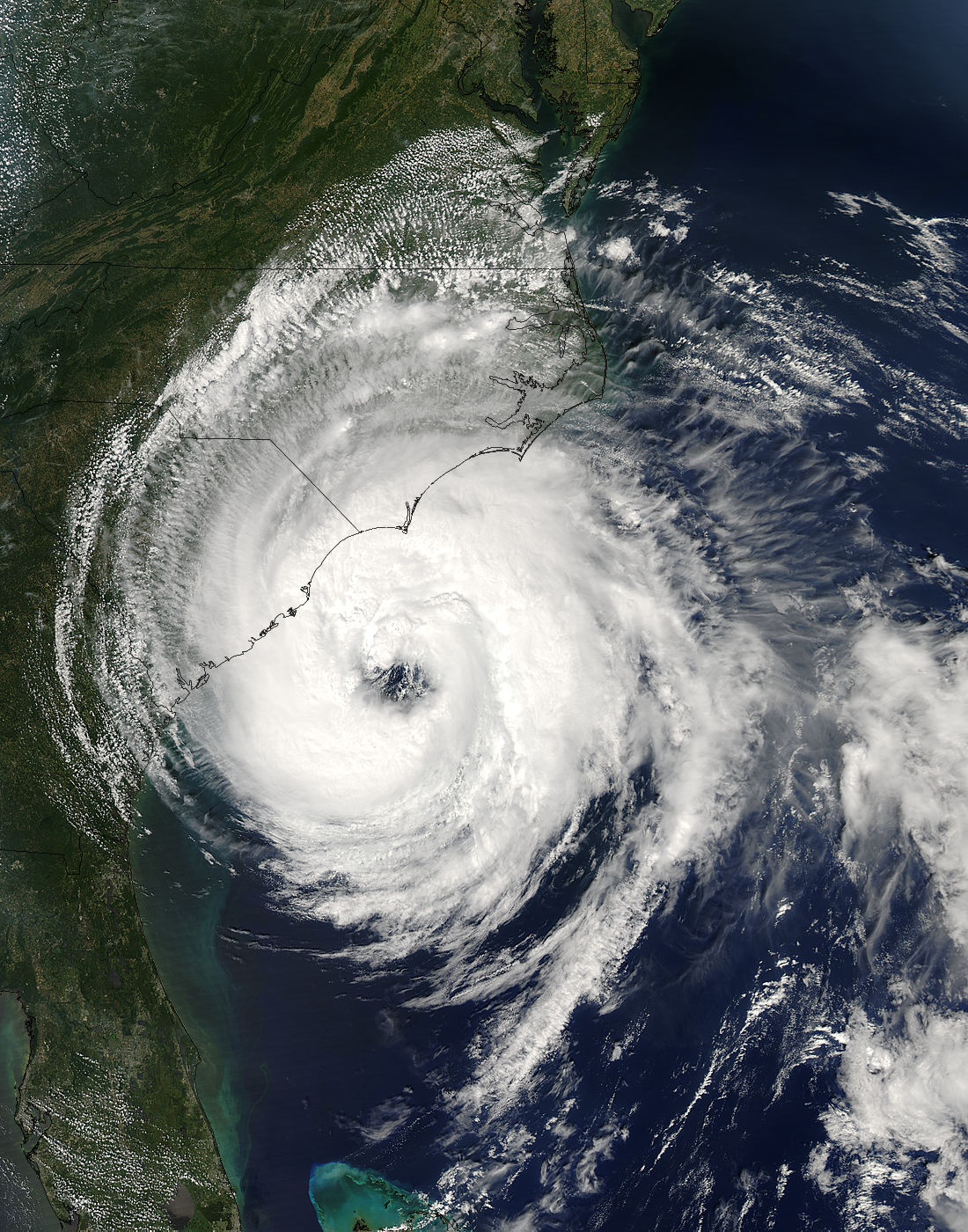 Hurricane Ophelia (16L) off the Carolinas - related image preview