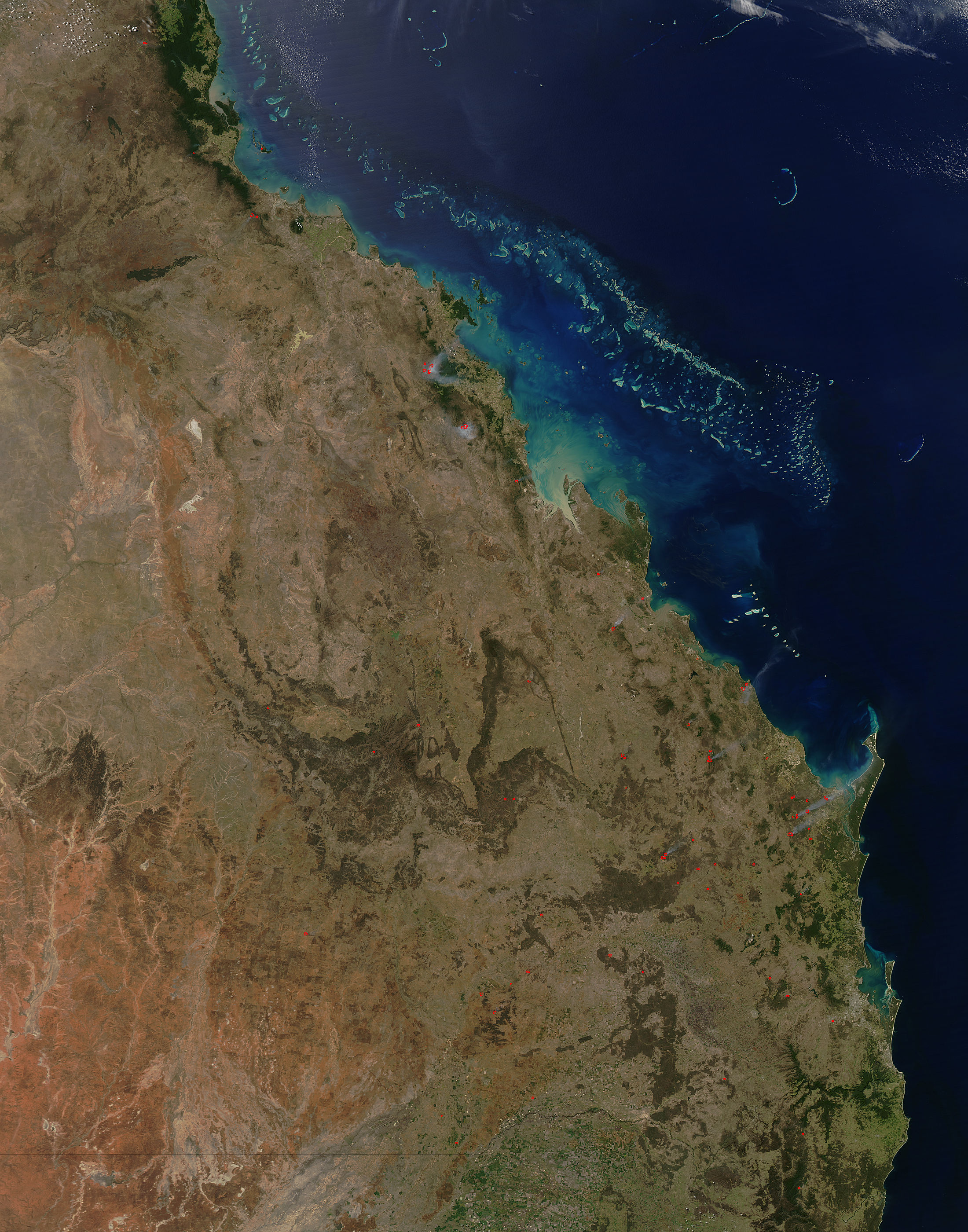 NASA Visible Earth: Northeastern Australia