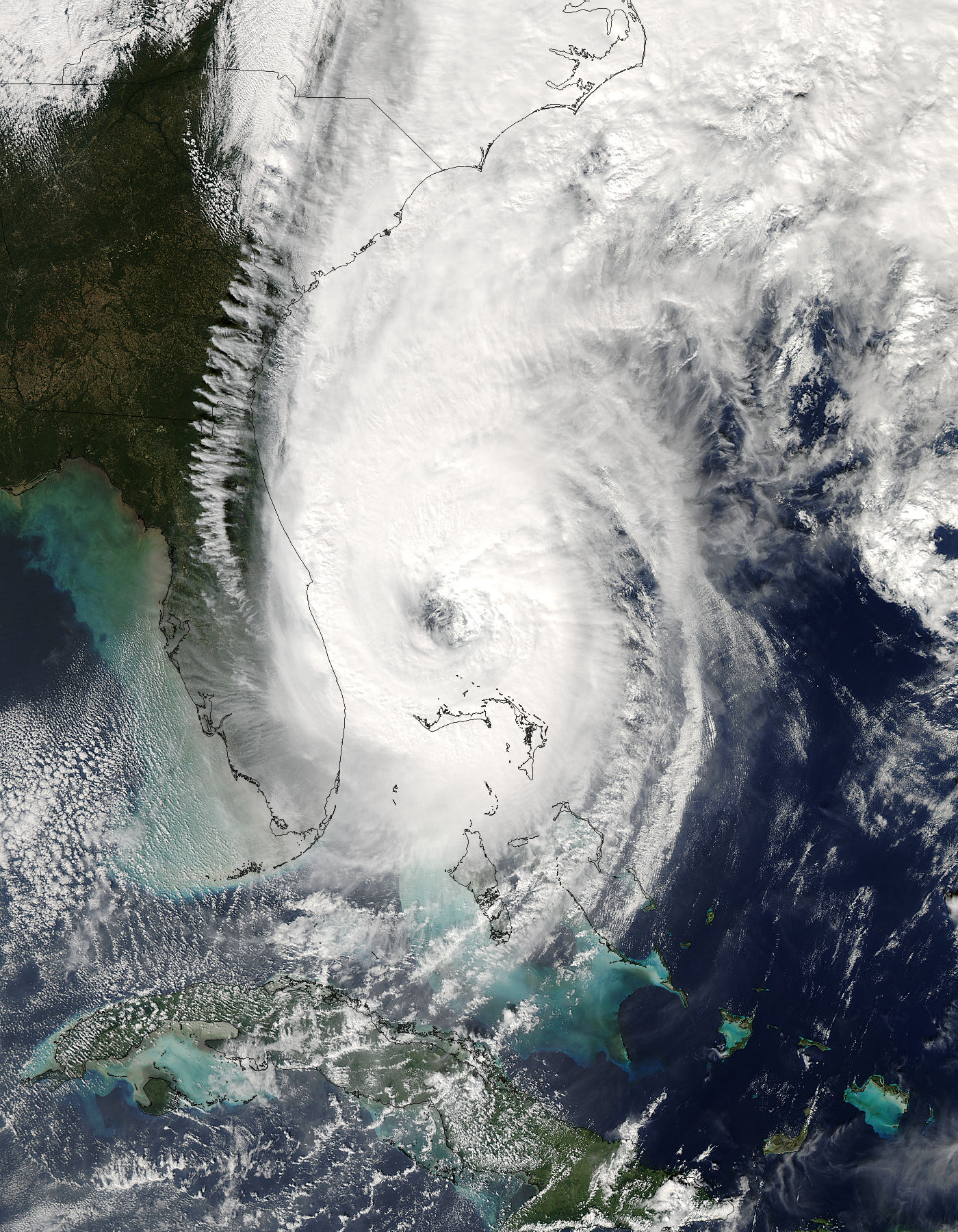 Hurricane Wilma (24L) departing Florida - related image preview