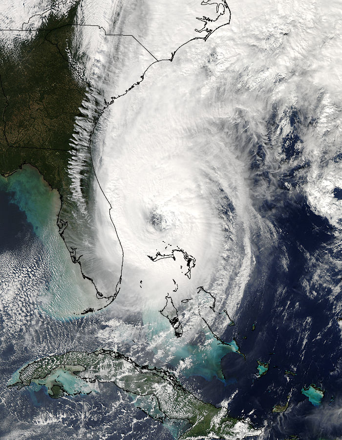 Hurricane Wilma (24L) departing Florida - related image preview