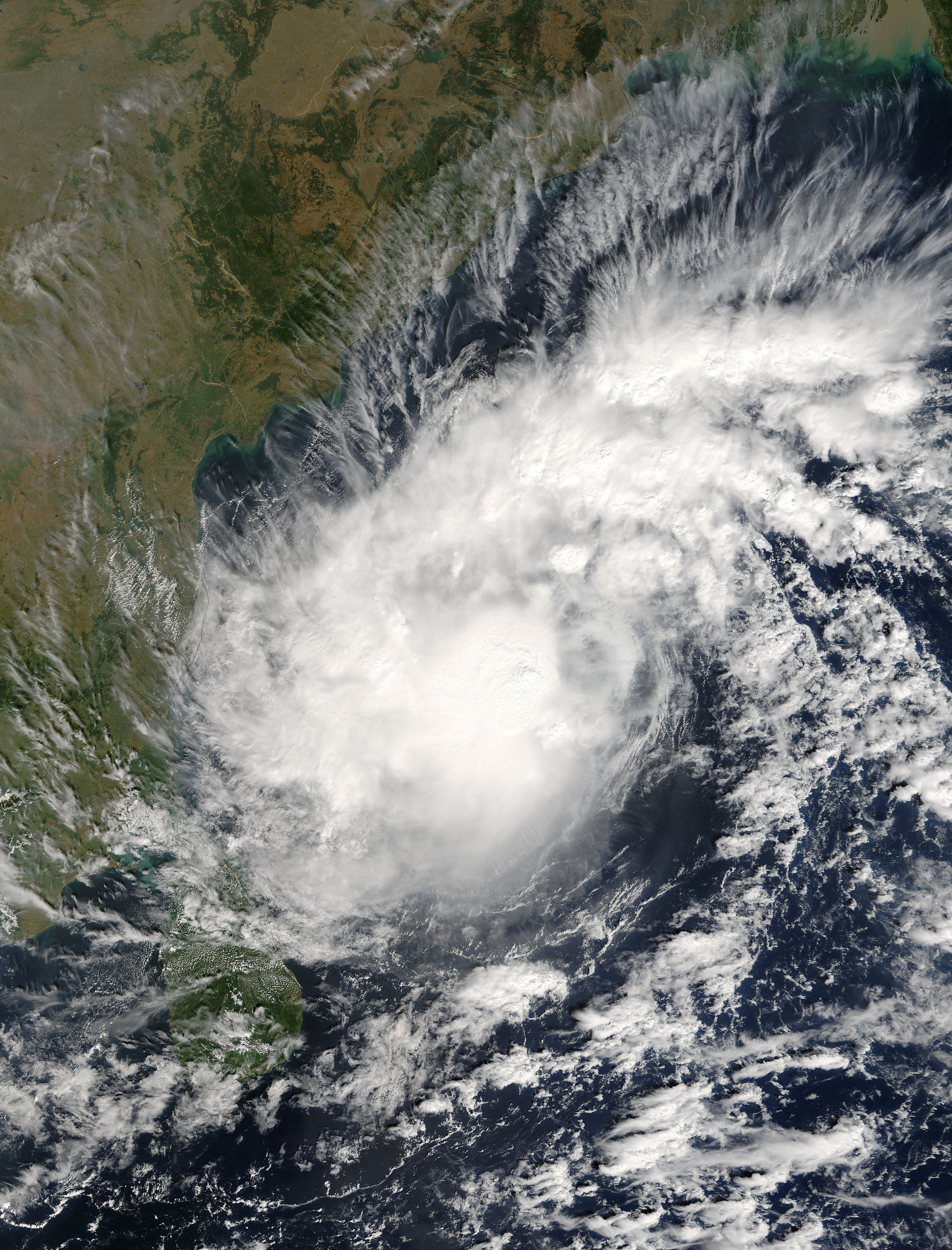 Tropical Cyclone Baaz (05B) approaching India and Sri Lanka - related image preview