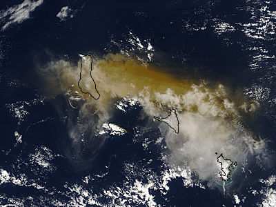 Eruption of Karthala Volcano, Grand Comore Island, eastern Indian Ocean - related image preview