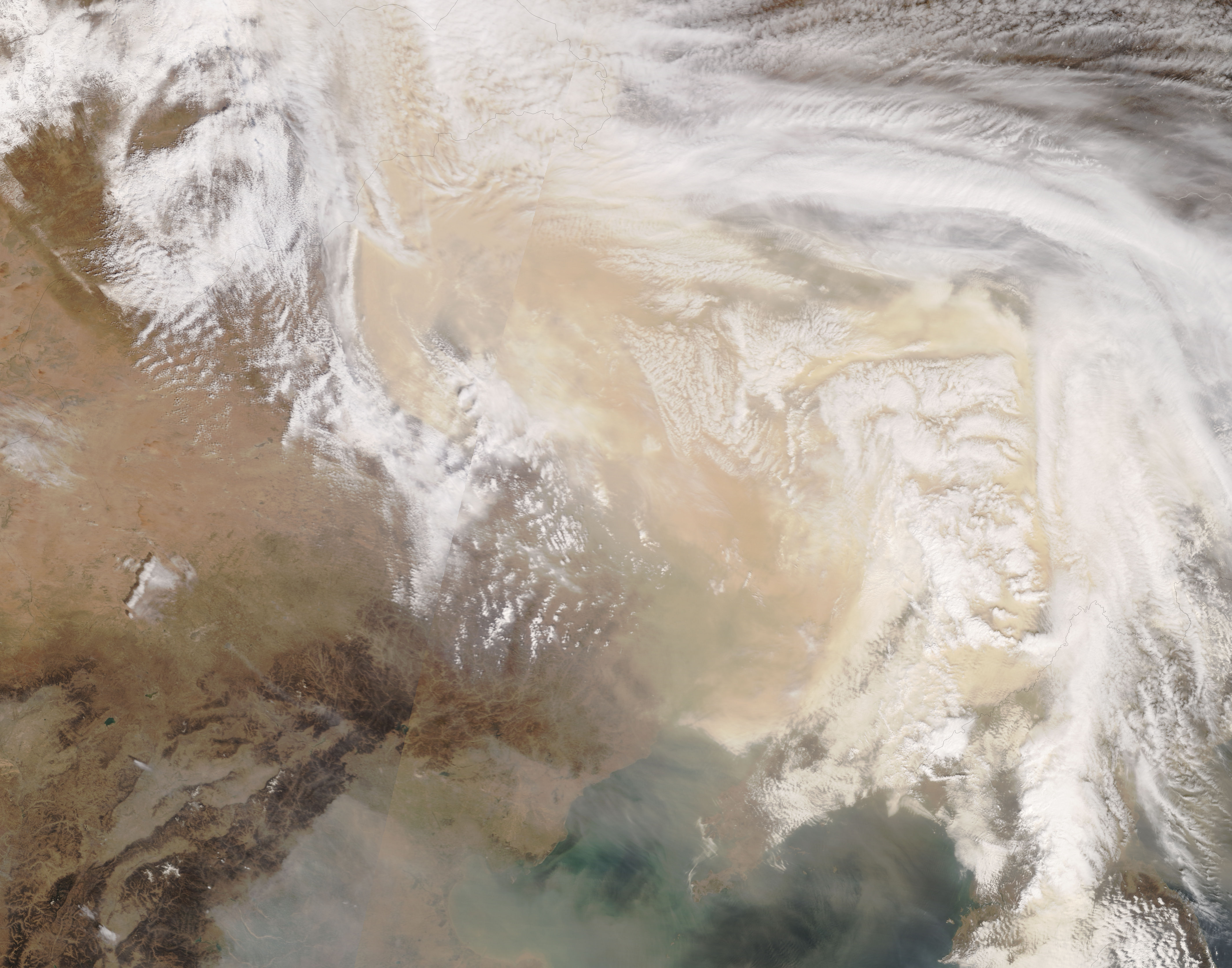 Dust storm in northeast China - related image preview