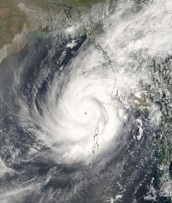 Cyclone Mala over the Bay of Bengal - related image preview
