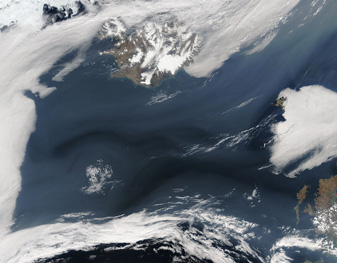 Smoke over the Northern Atlantic Ocean - related image preview