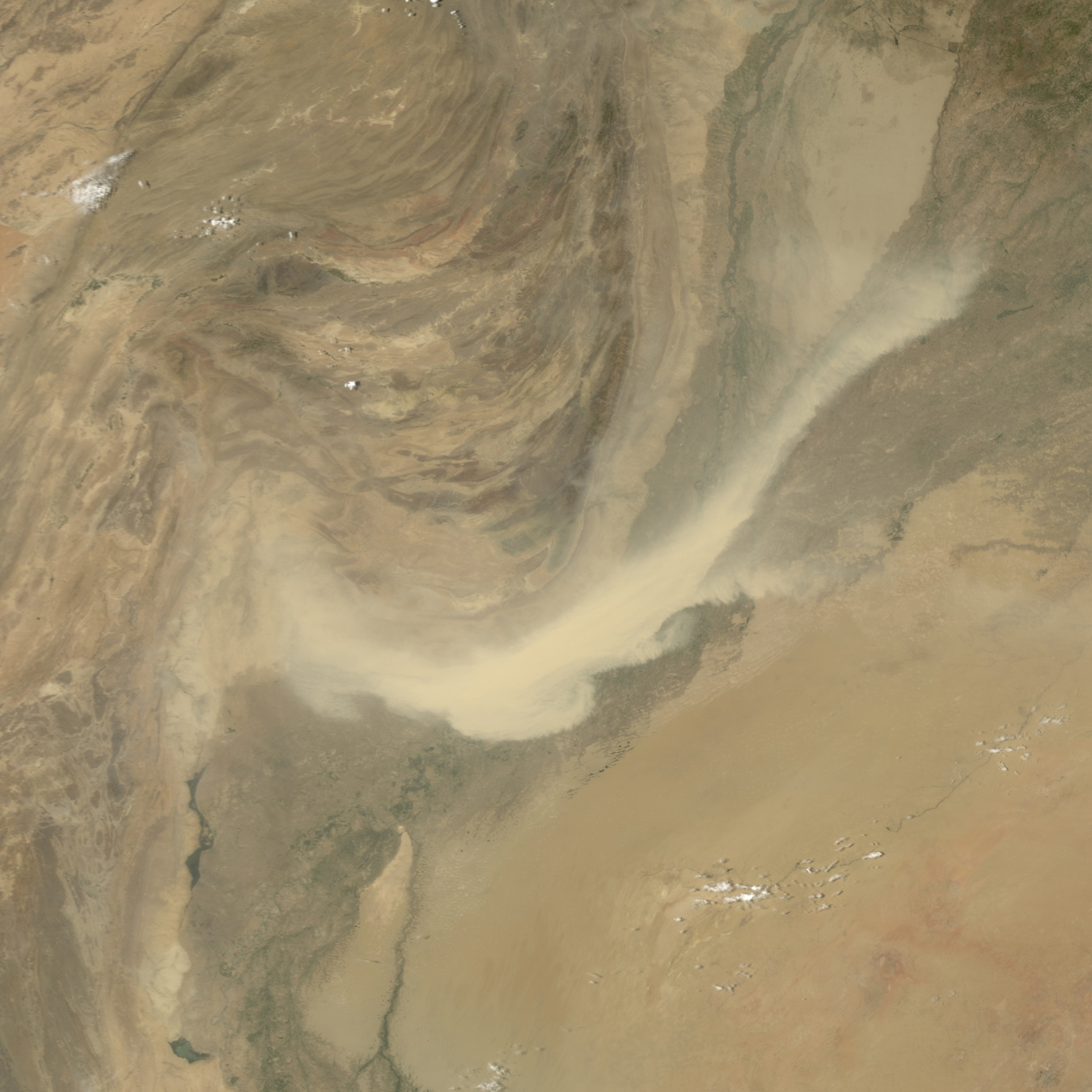 Dust Storm over Pakistan - related image preview