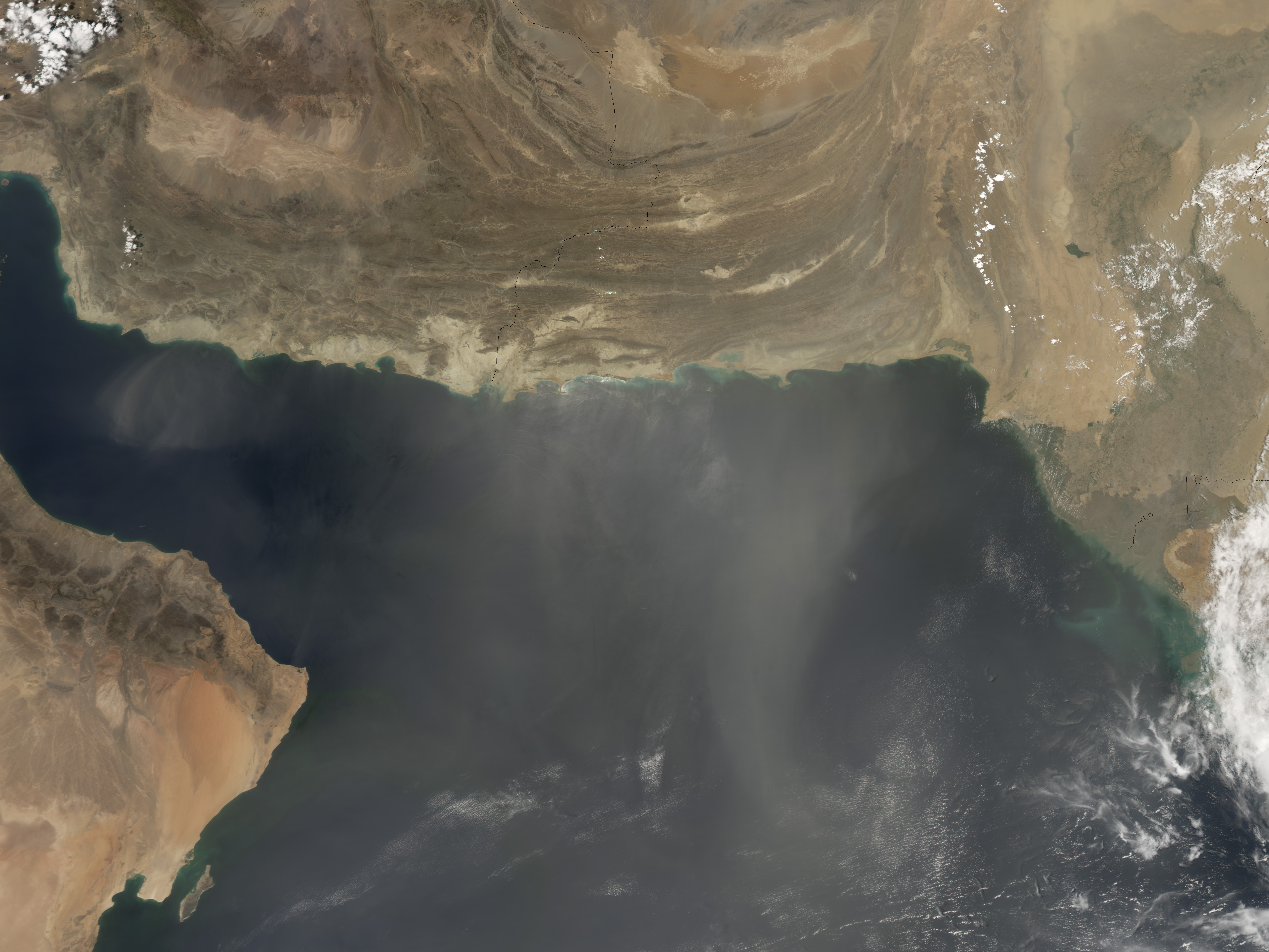 Dust Storm over Pakistan - related image preview