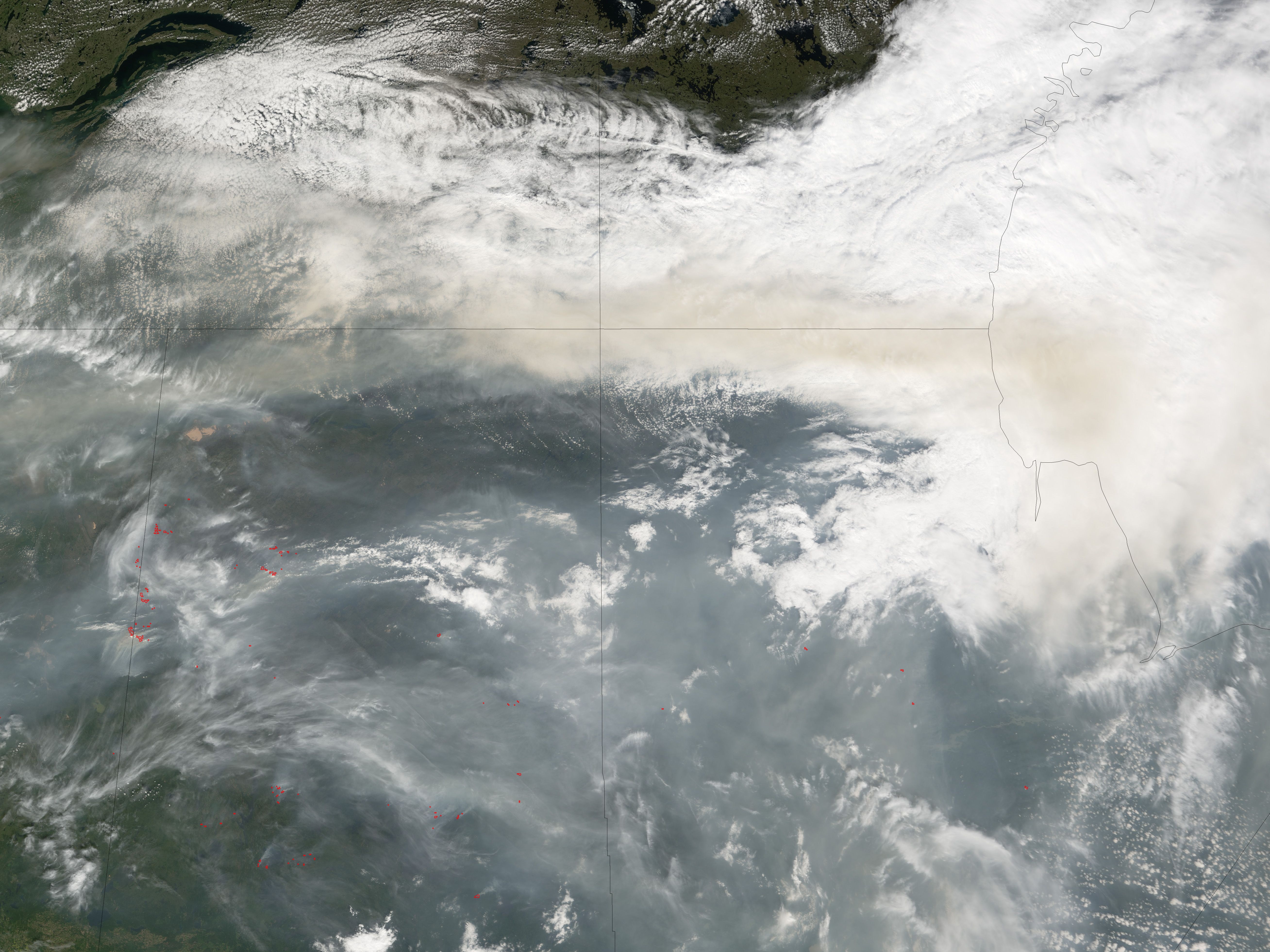 Fires in Central Canada - related image preview