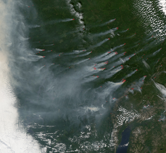 Fires North of Russia’s Lake Baikal - related image preview