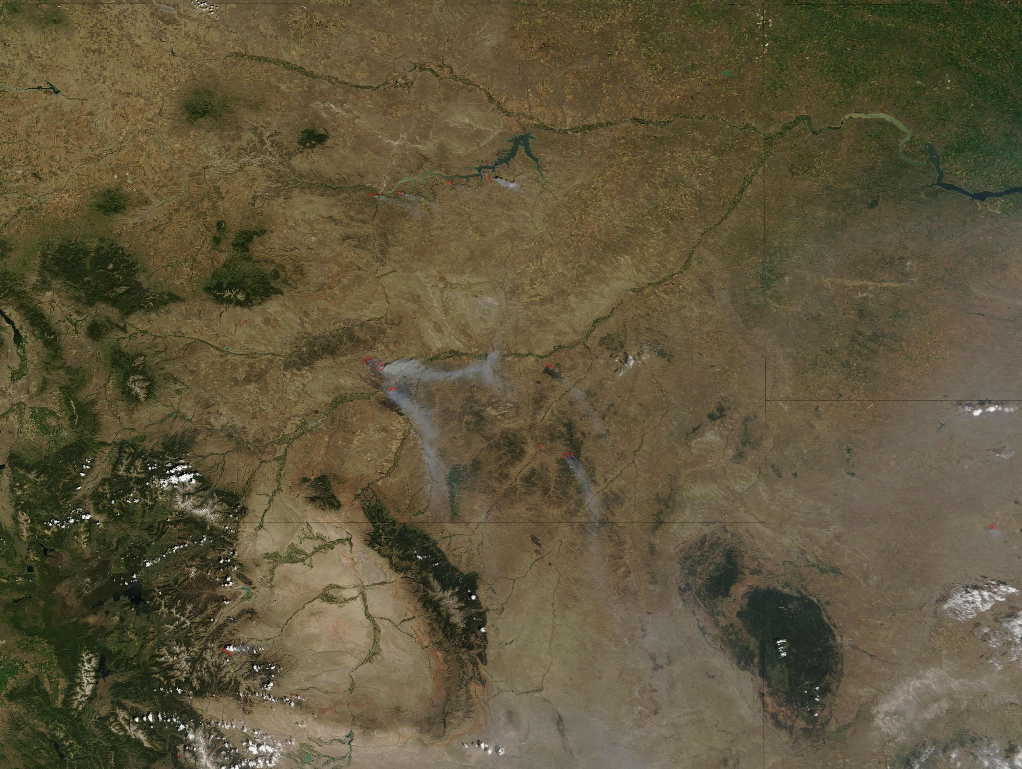Wildfires in Montana and Wyoming - related image preview