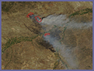 Wildfires in Montana and Wyoming - selected child image