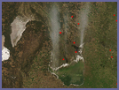 Dust storm near Laguna Mar Chiquita, Argentina - selected image