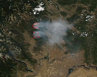 Fires in Northern Washington - related image preview