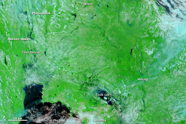 Flooding in Thailand and Cambodia - related image preview