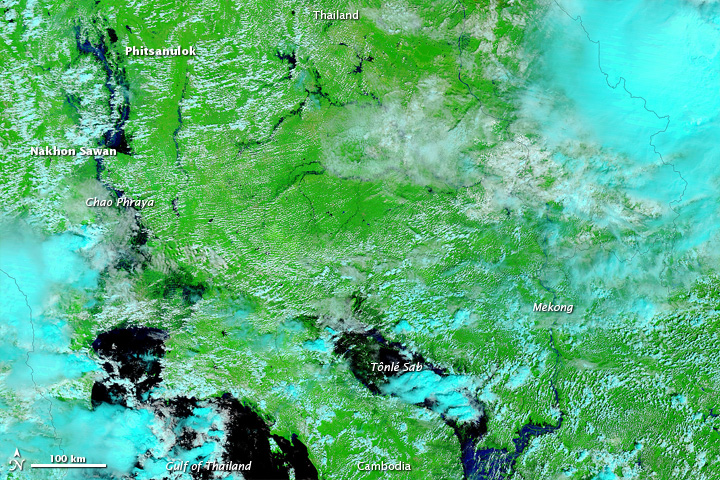 Flooding in Thailand and Cambodia - related image preview