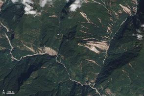 Landslides in Sikkim
