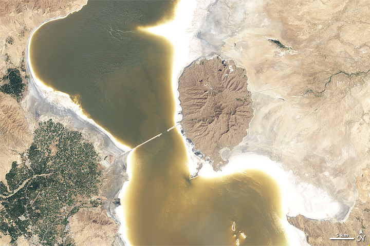 Lake Orumiyeh, Iran