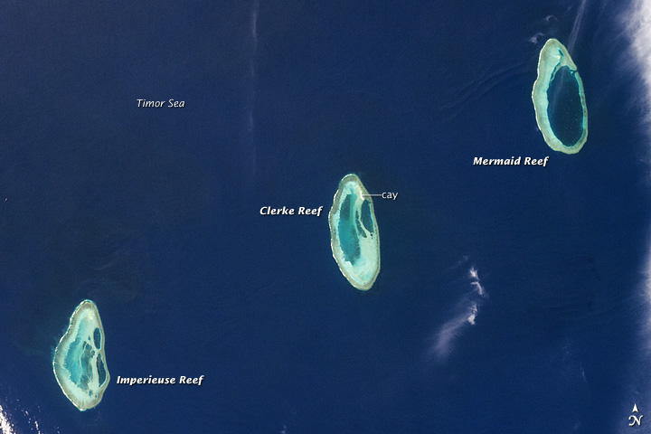 Rowley Shoals, Timor Sea