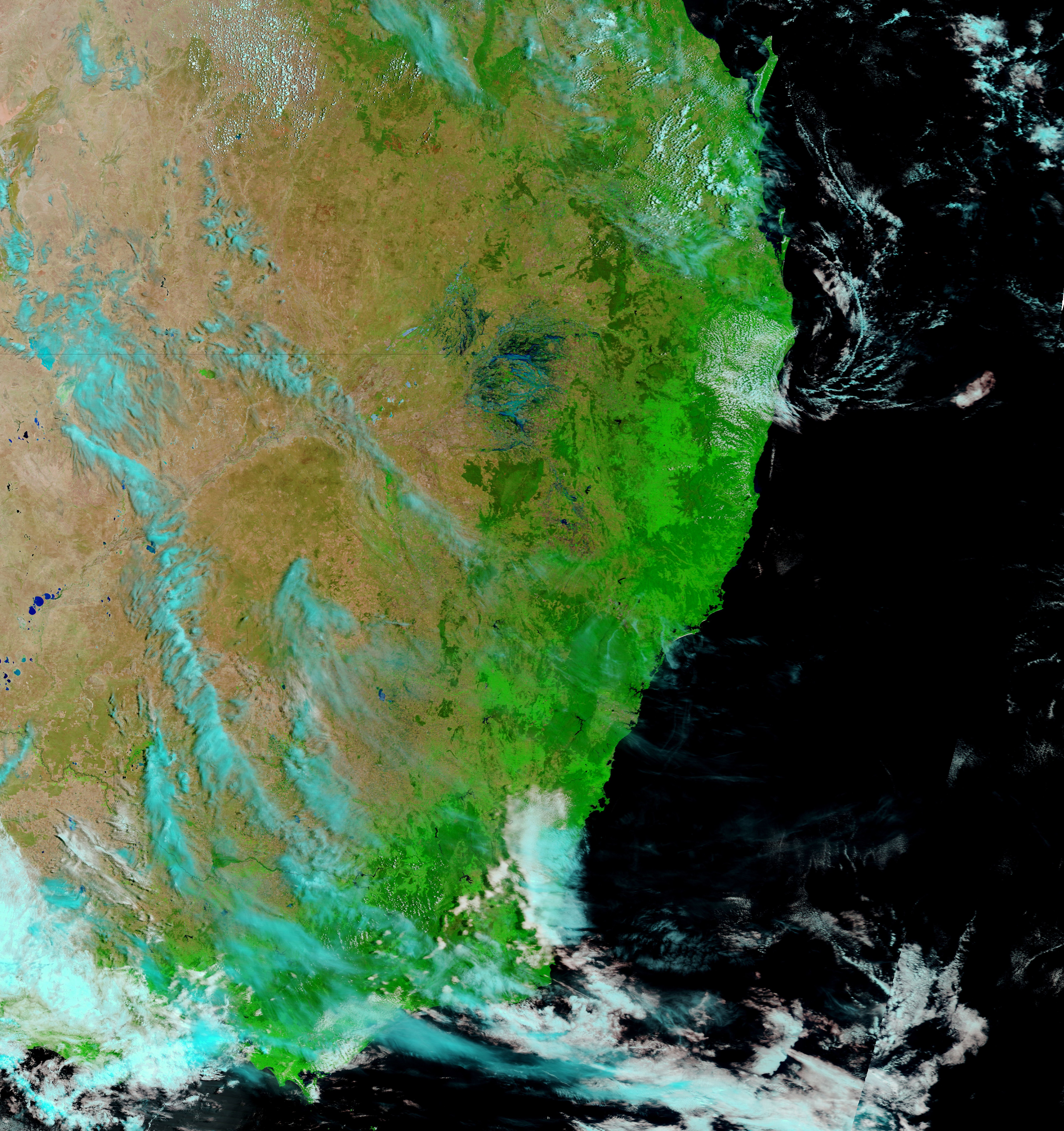 Floods Move Downstream in New South Wales - related image preview