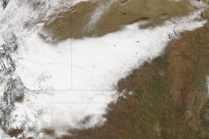 Blizzard Moves Across Southwest United States