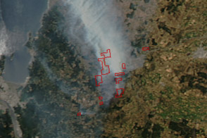 Wildfire in BÃ­o-BÃ­o, Chile