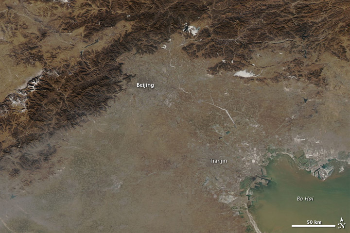 NASA: Chinese smog can be seen from space