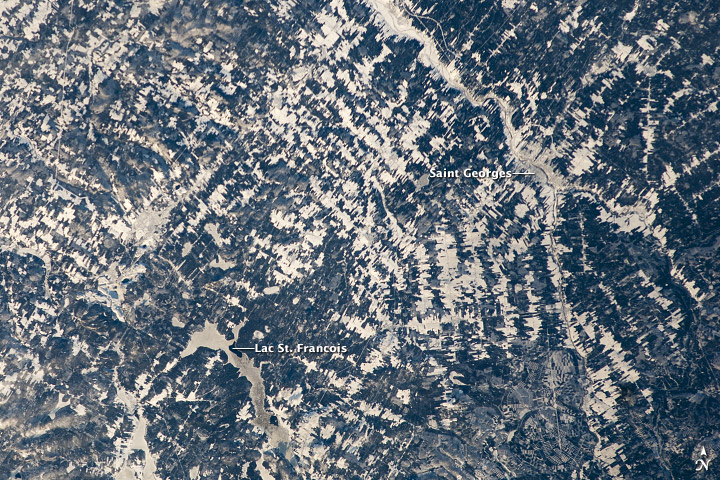 Agricultural Patterns, Quebec