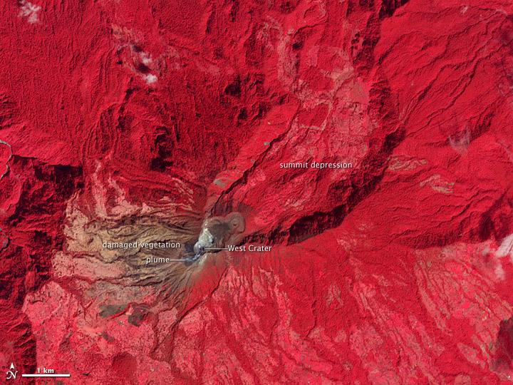 Unrest at Turrialba Volcano, Costa Rica