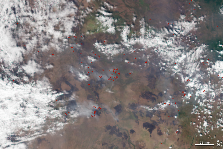 First Fire Images from VIIRS - related image preview