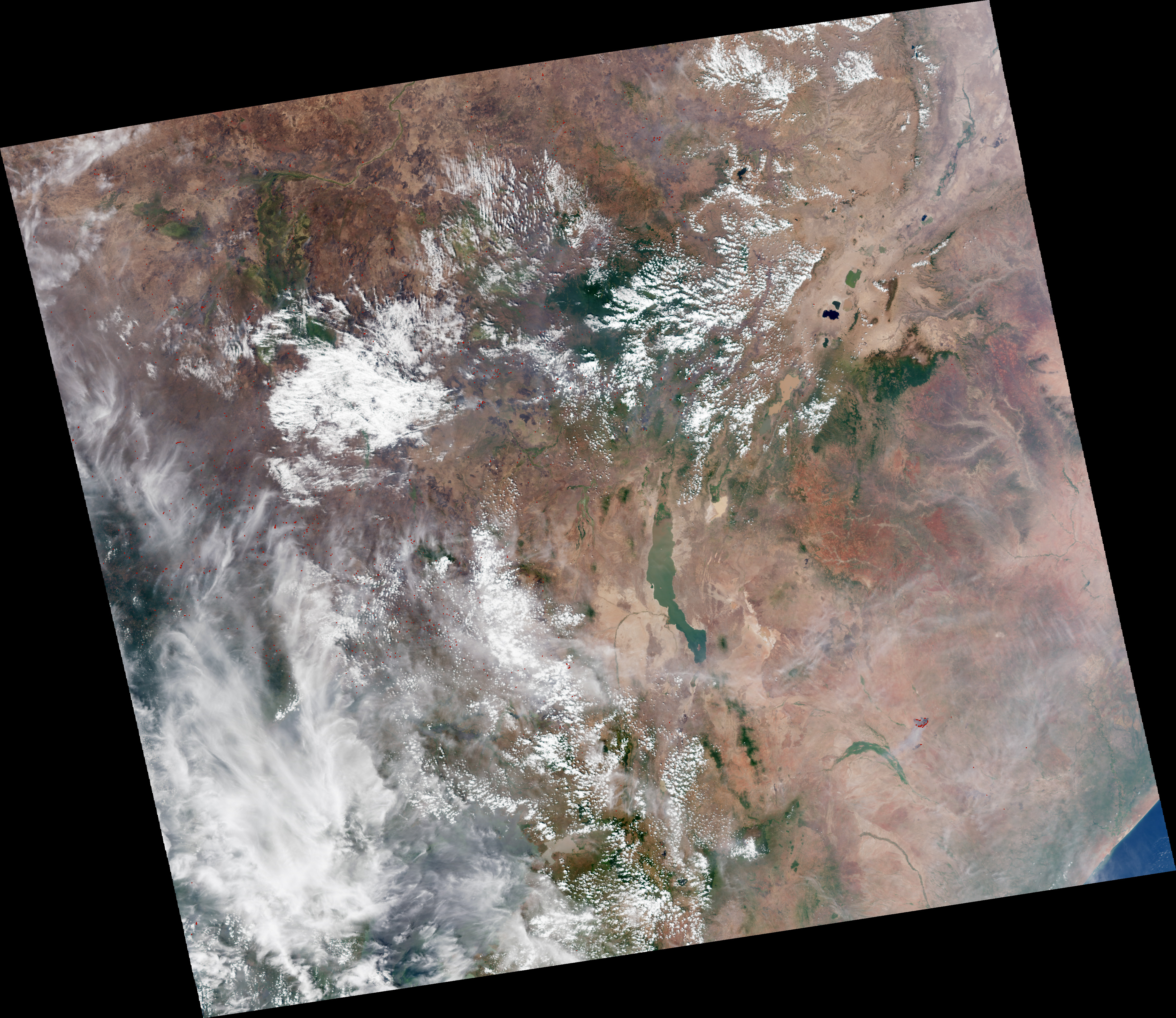 First Fire Images from VIIRS - related image preview