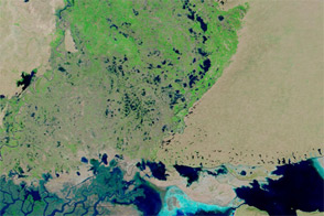 Flooding in Southern Pakistan