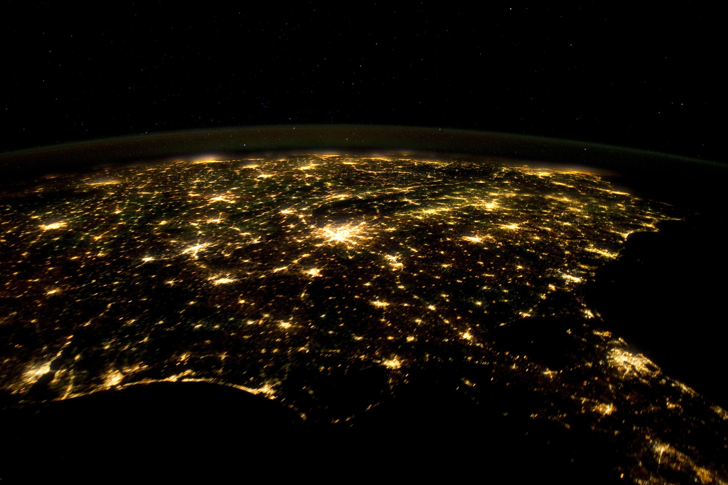Southeastern USA at Night - related image preview