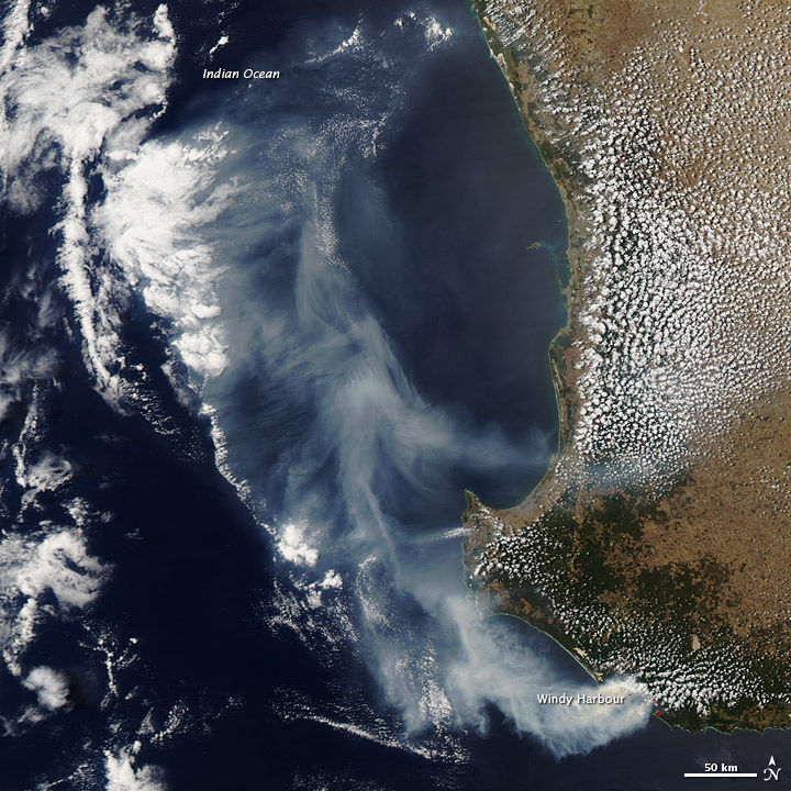 Fires in Southwestern Australia