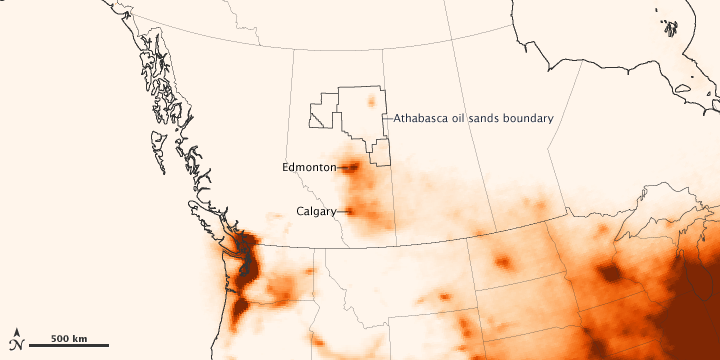 Emissions from Oil Sands Mining - related image preview