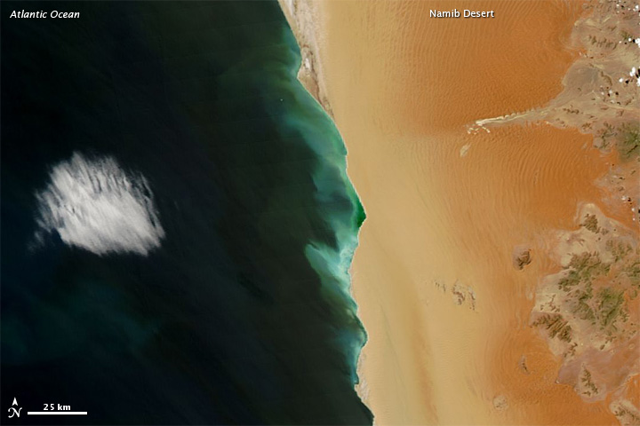 Hydrogen Sulfide Emissions off of Africa