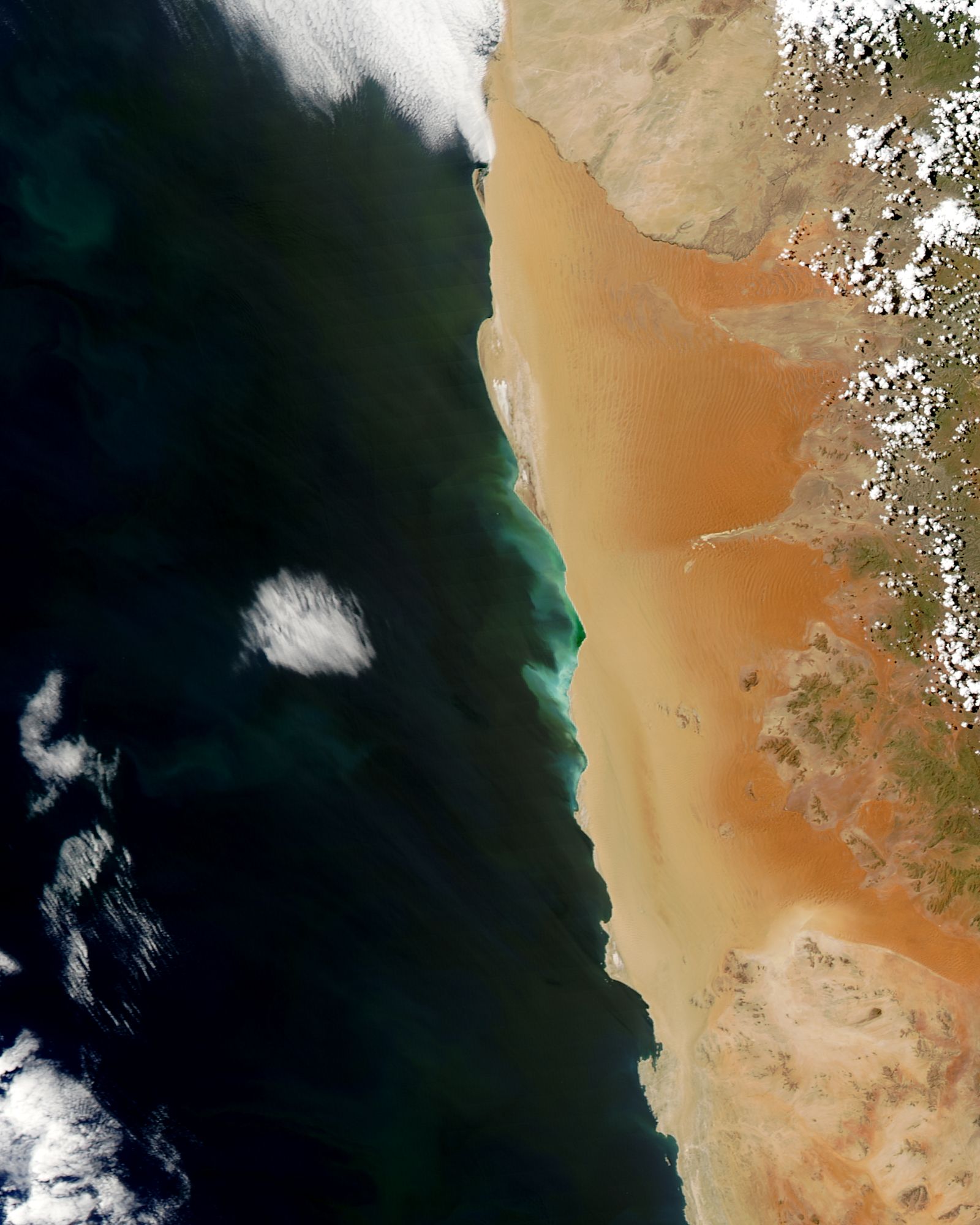 Hydrogen Sulfide Emissions off of Africa - related image preview
