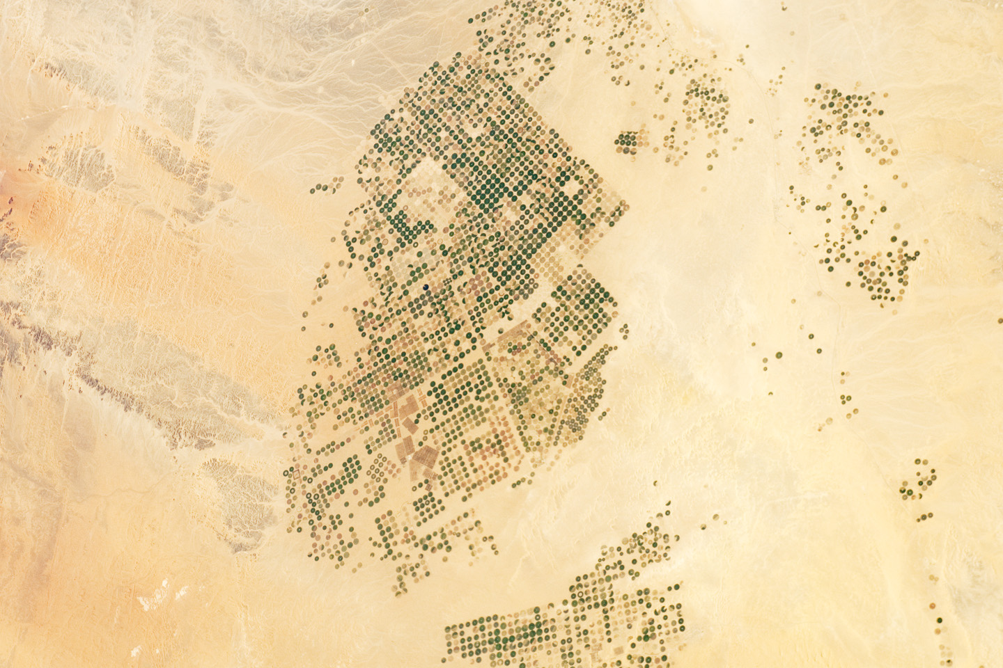 Agricultural Fields, Wadi As-Sirhan Basin, Saudi Arabia - related image preview
