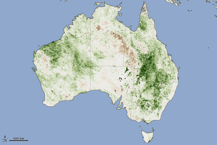 A Summer of Rain Paints Eastern Australia Green - related image preview