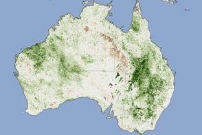 A Summer of Rain Paints Eastern Australia Green