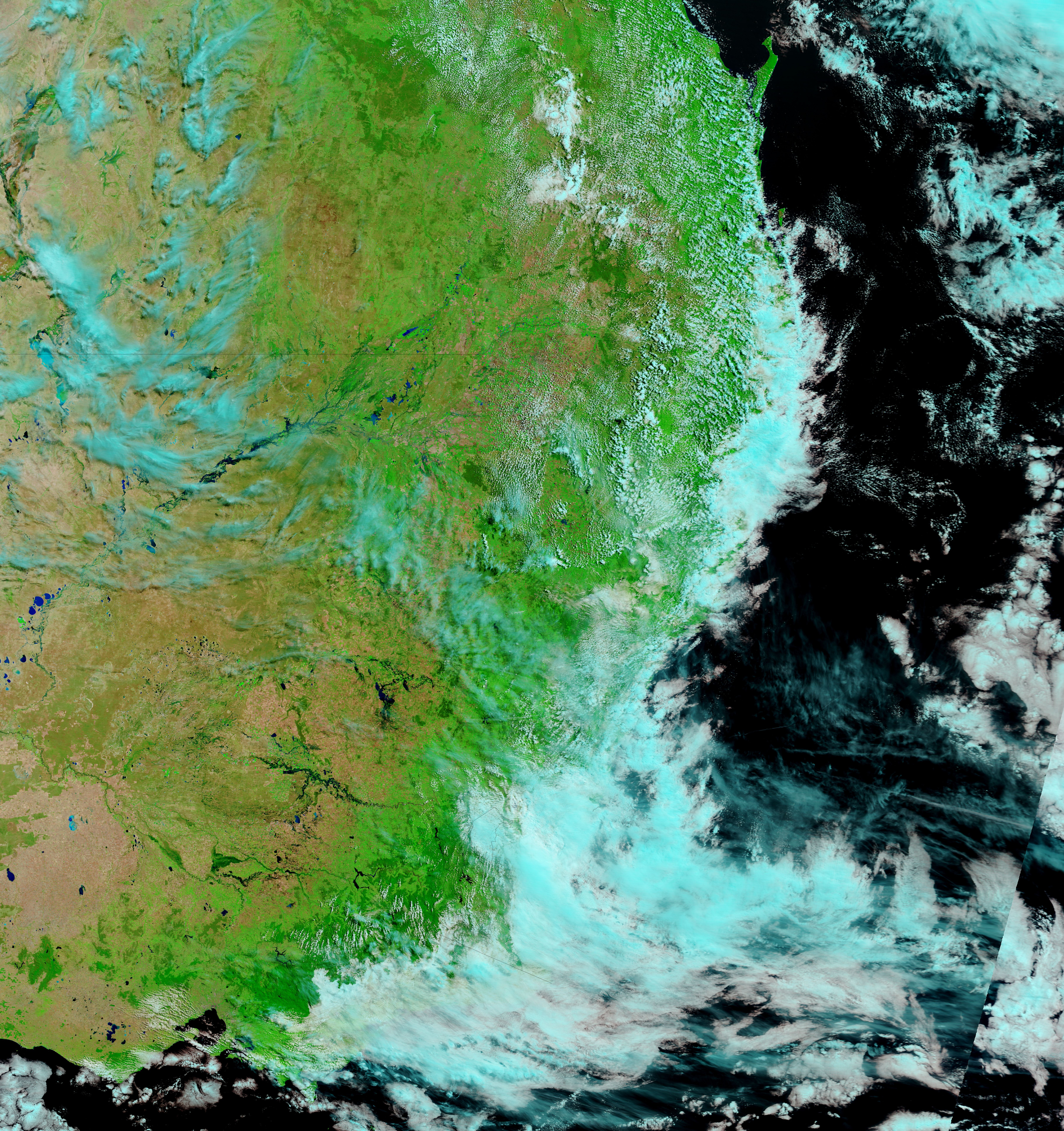 Flooding in Southeastern Australia - related image preview