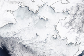 Bering Sea Teeming with Ice