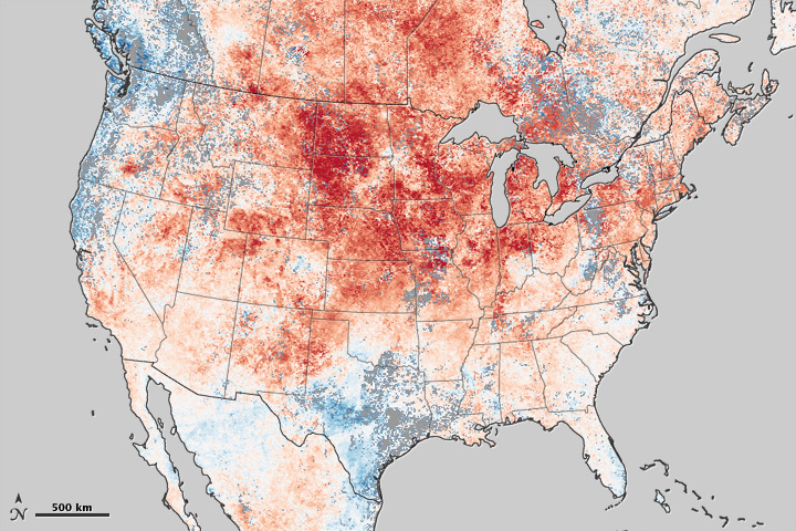 Historic Heat in North America Turns Winter to Summer