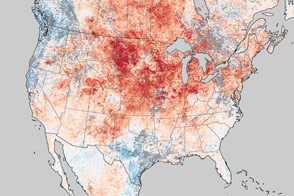 Historic Heat in North America Turns Winter to Summer