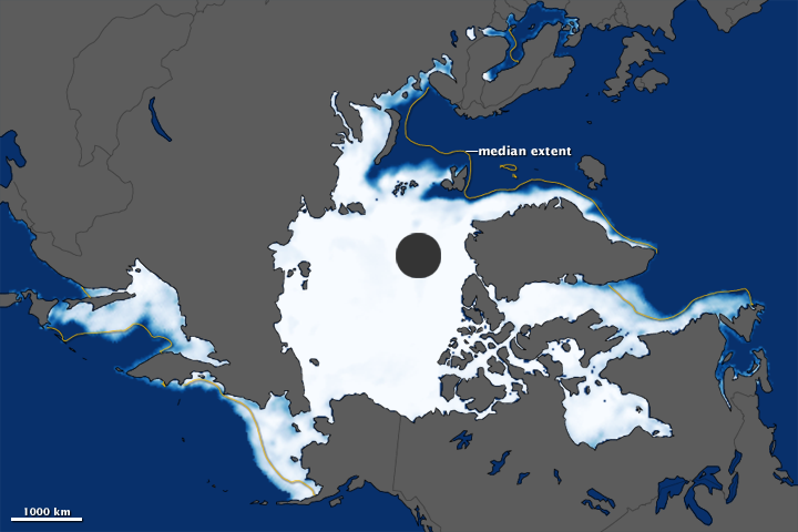 Arctic Sea Ice Maximum 2012 - related image preview