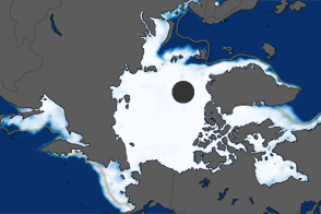 Arctic Sea Ice Maximum 2012