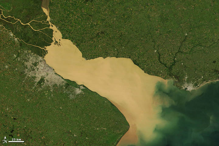 Sediment in the Río de La Plata - related image preview