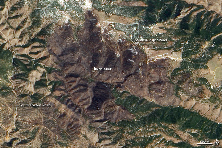 Lower North Fork Fire Burn Scar - related image preview