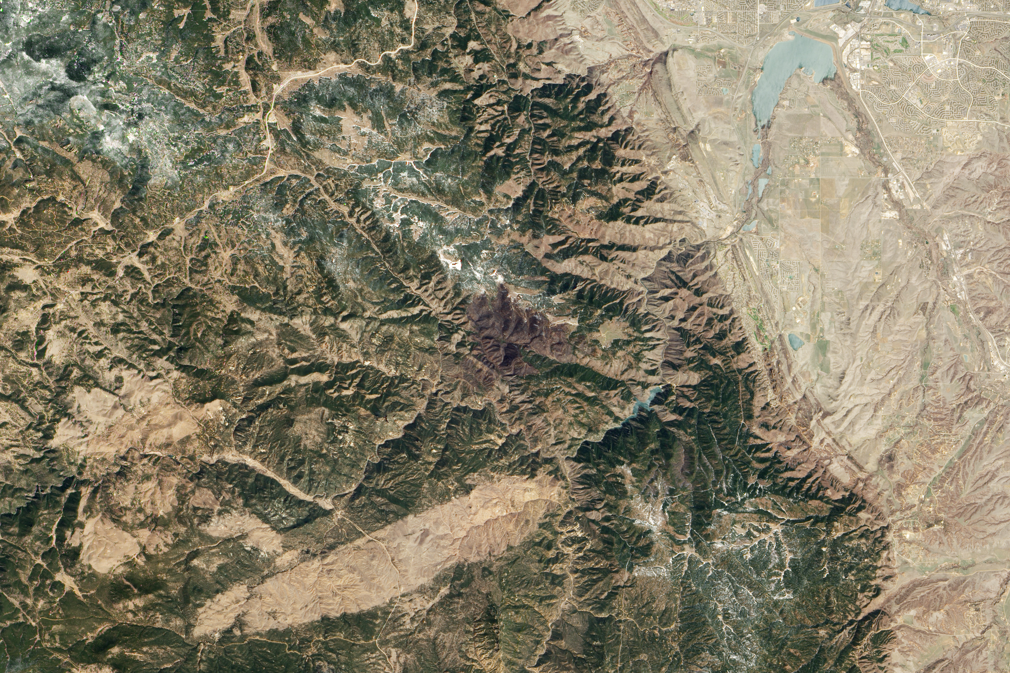 Lower North Fork Fire Burn Scar - related image preview