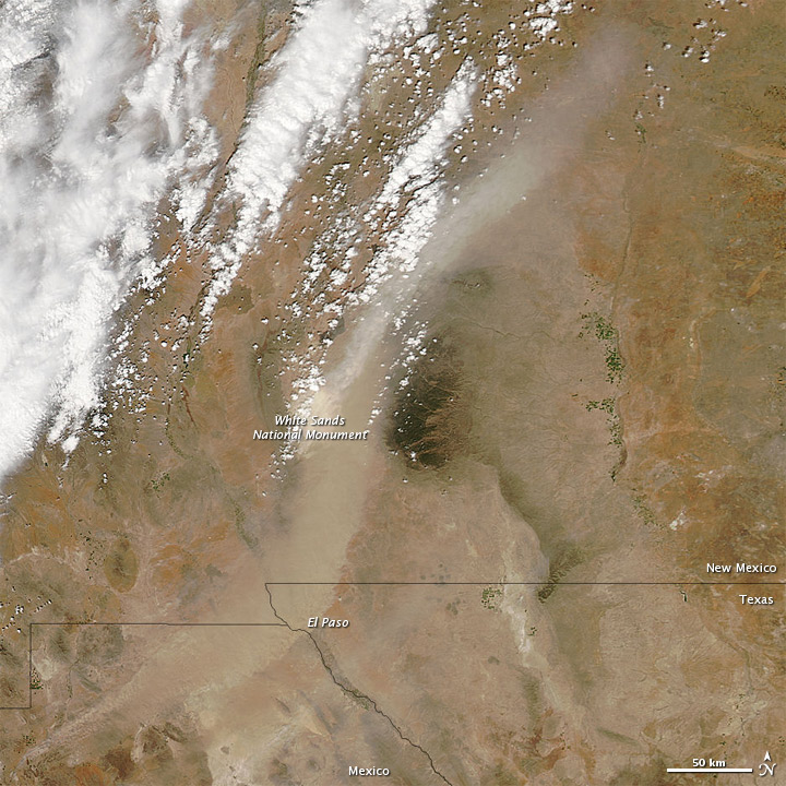 Dust Storm in New Mexico